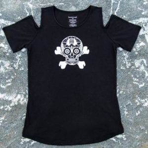 Women's-Pirate-Cold-Shoulder-T