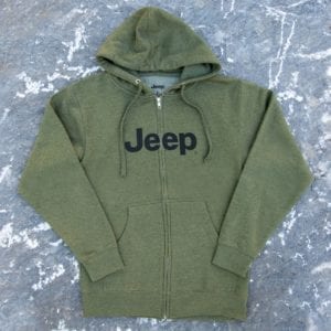 Men's Jeep Zip-Up Hoodie