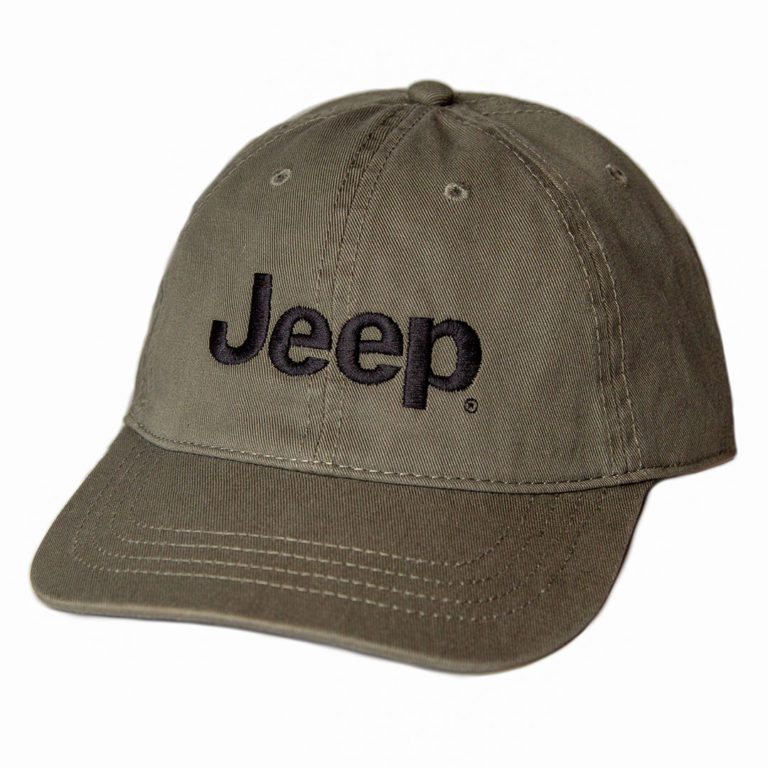 thumbnail image 2 of Jeep Performance Parts Twill Hat - Adjustable Baseball Cap With Classic Logo In 5 Colors 2 of 13