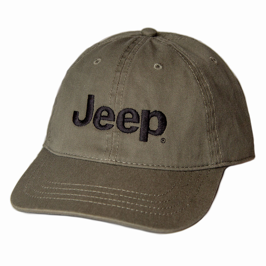 Sage Green Chino Twill Jeep Hat - Jeep Jamboree USA