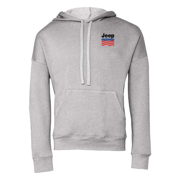 Mens Classic Logo Gray Pullover Hoodie