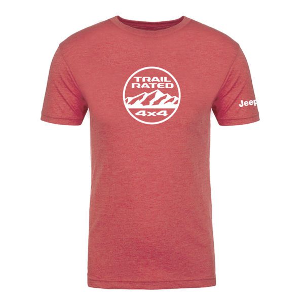 Mens Trail Rated Tshirt Red
