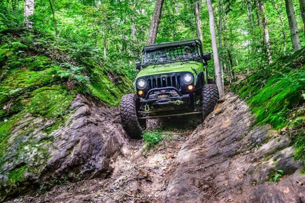 green jeep at killbuck