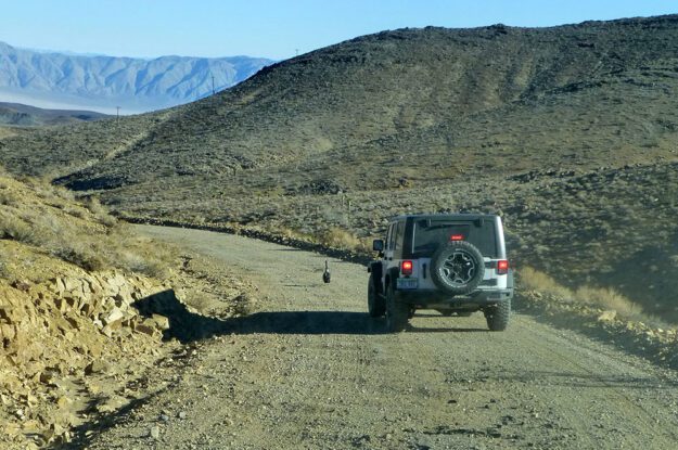 jeep near death valley