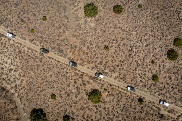 aerial emigrant trail