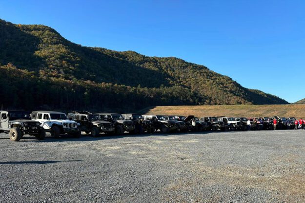 jeeps in a row