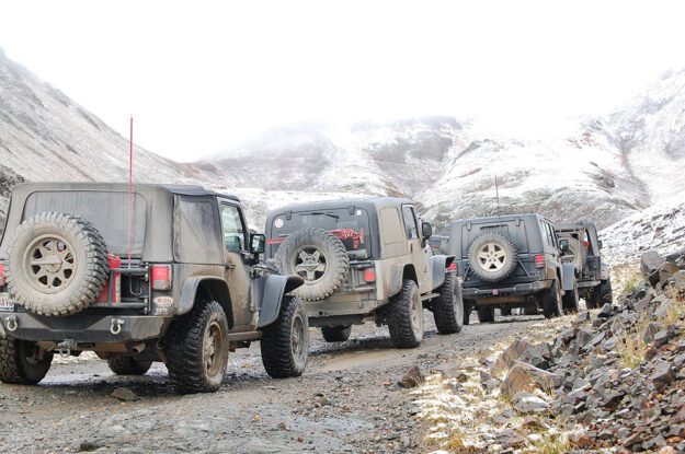 Dirty jeeps