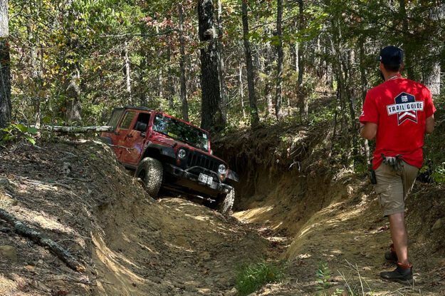 jeeps on the trail