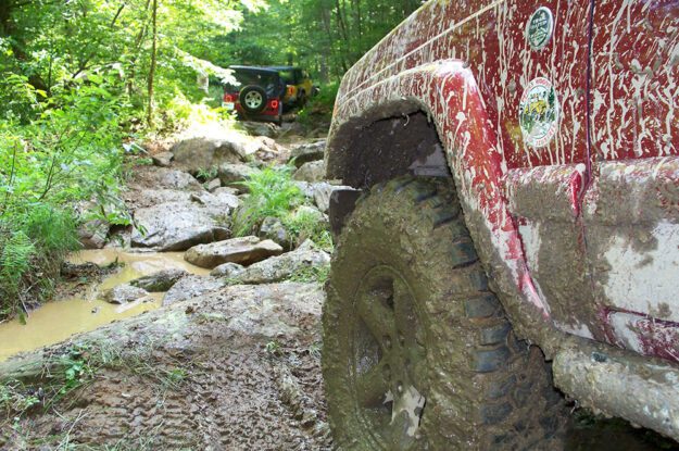 Muddy Jeep