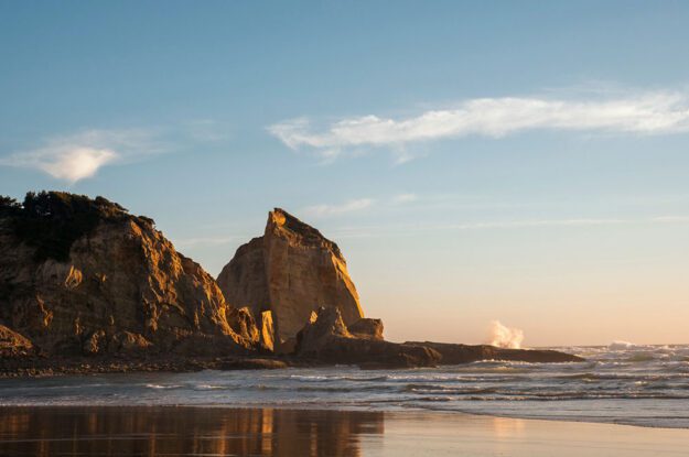 Scenic beach photo