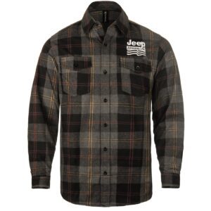 Men's Black Steel Flannel