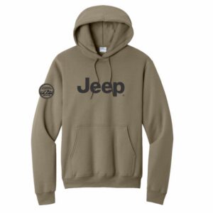 Brown Black Hooded Sweatshirt