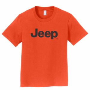 Youth Orange Jeep T-Shirt